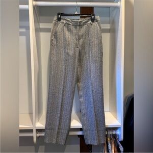 NWT Black & White Herringbone Work Pants – Tailored Slacks – Size 6
